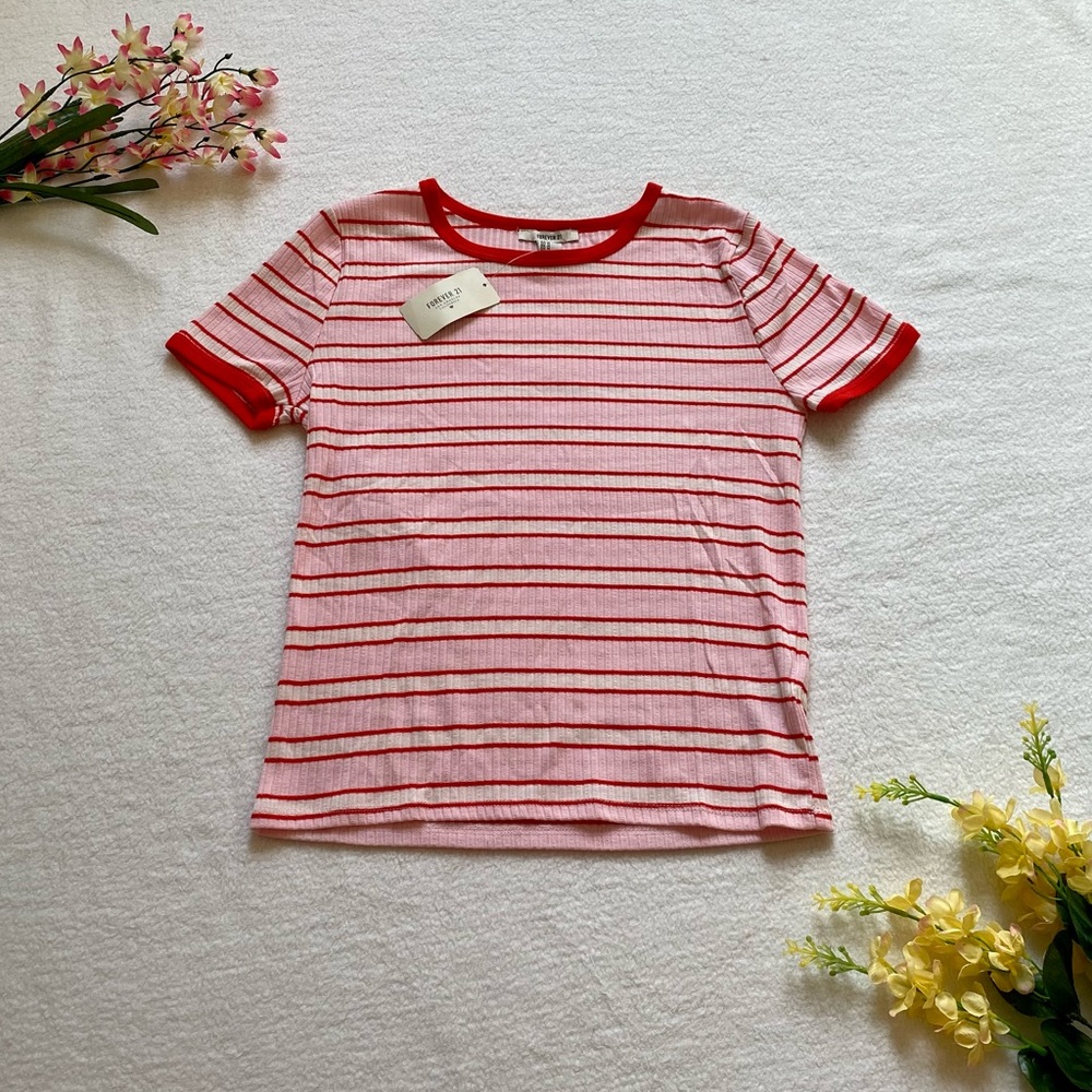 Forever 21 Striped Top